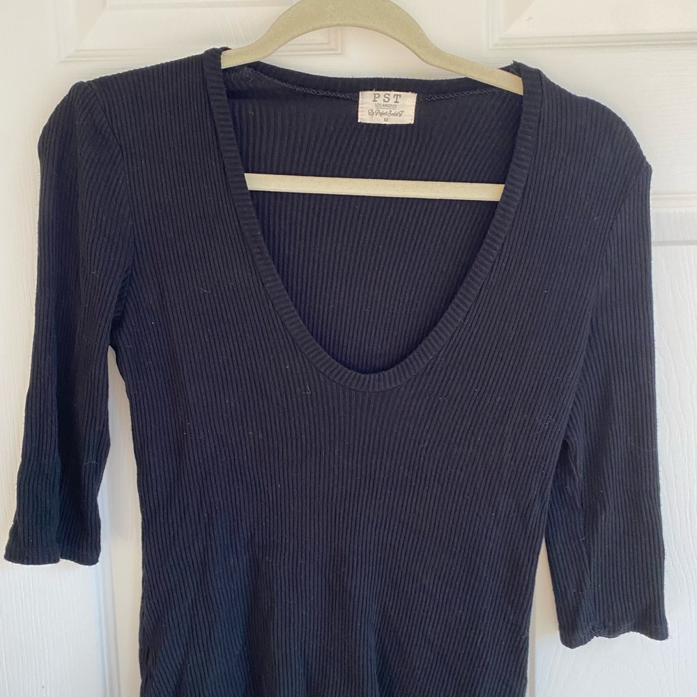 Project Social T Black Shirt - Size M